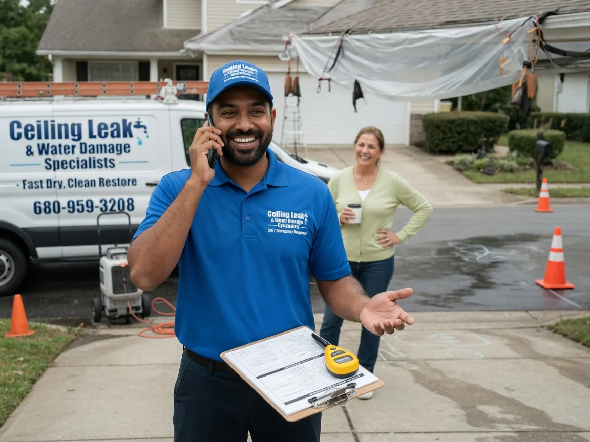 Ceiling Leak Cleanup Saltillo, PA FAQs